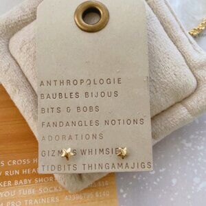 NWT Anthropologie Mini Star Stud Earrings